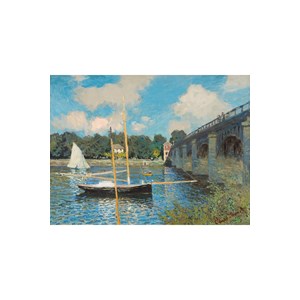 Puzzle Michele Wilson (A246-1000) - Claude Monet: "Bridge D'Argenteuil" - 1000 piezas