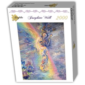 Grafika (T-00282) - Josephine Wall: "Iris, Keeper of the Rainbow" - 2000 piezas