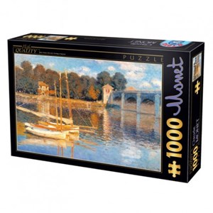 D-Toys (67548-CM03) - Claude Monet: "Bridge at Argenteuil" - 1000 piezas
