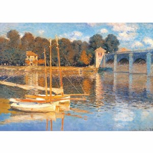 D-Toys (67548-CM03) - Claude Monet: "Bridge at Argenteuil" - 1000 piezas