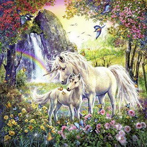 Ravensburger (09291) - "Beautiful Unicorns" - 49 piezas