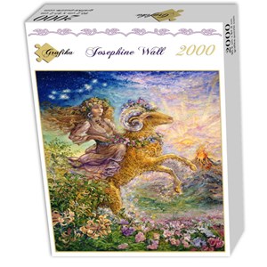 Grafika (00812) - Josephine Wall: "Zodiac Sign, Aries" - 2000 piezas