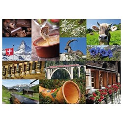 Ravensburger (19517) - "Swissness" - 1000 piezas