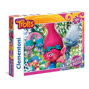 Clementoni (27249) - "Trolls" - 104 piezas