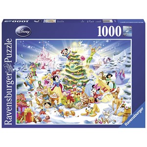 Ravensburger (19287) - "Disney Christmas" - 1000 piezas