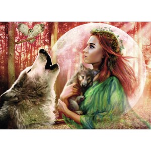 Nathan (87468) - Andrew Farley: "Full Moon" - 1000 piezas