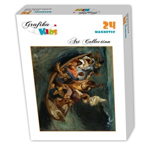 Grafika (00292) - Eugene Delacroix: "Christ on the Sea of Galilee, 1841" - 24 piezas
