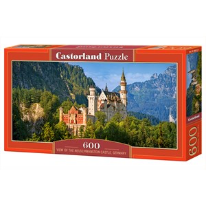 Castorland (B-060221) - "Neuschwanstein, Germany" - 600 piezas