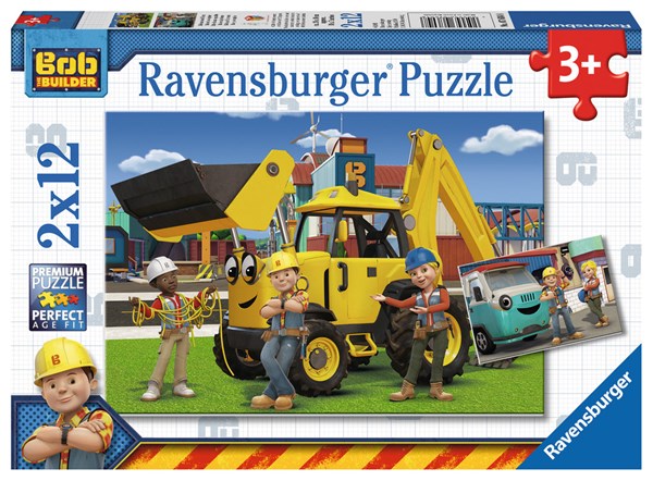 Ravensburger (07604) - "Bob the Builder" - 12 piezas