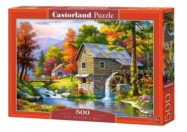 Castorland (B-52691) - "Old Sutter's Mill" - 500 piezas