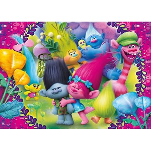 Clementoni (26958) - "Trolls" - 60 piezas