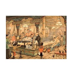 Jumbo (17091) - Anton Pieck: "Dutch Pancake House" - 1000 piezas