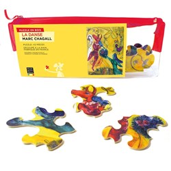Puzzle Michele Wilson (W64-12) - Marc Chagall: "The Dance" - 12 piezas