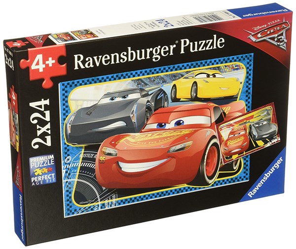 Ravensburger (07808) - "Cars 3, I Can Win!" - 24 piezas