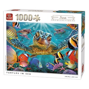 King International (05617) - "Turtles in Sea" - 1000 piezas