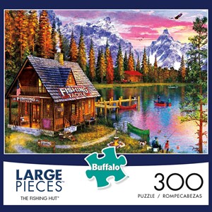Buffalo Games (2477) - "The Fishing Hut" - 300 piezas