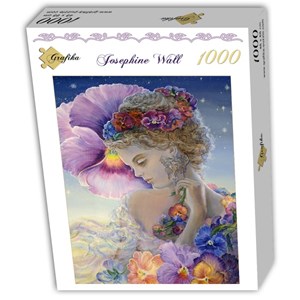 Grafika (T-00348) - Josephine Wall: "Pansy" - 1000 piezas