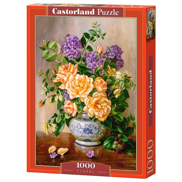 Castorland (C-103928) - "Floral" - 1000 piezas