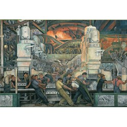 Pomegranate (AA421) - Diego Rivera: "Detroit Industry" - 1000 piezas