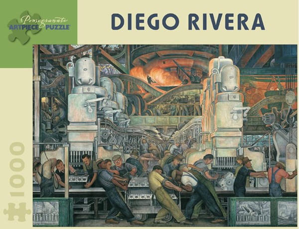 Pomegranate (AA421) - Diego Rivera: "Detroit Industry" - 1000 piezas