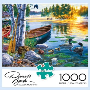 Buffalo Games (11244) - Darrell Bush: "Lakeside Morning" - 1000 piezas