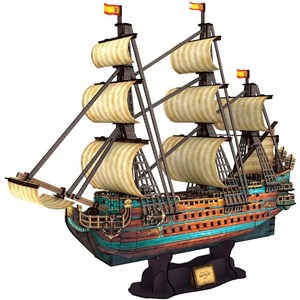 Cubic Fun (T4017H) - "The Spanish Armada-San Felipe" - 248 piezas
