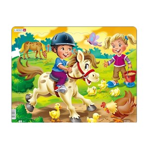 Larsen (BM8) - "Farm Kids with Pony" - 16 piezas