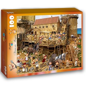 Grafika Kids (00871) - François Ruyer: "Castle" - 100 piezas