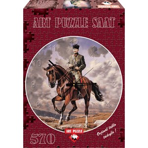 Art Puzzle (4135) - "Ghazi Mustafa Kemal Atatürk" - 570 piezas