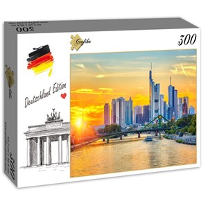 Grafika (02527) - "Deutschland Edition, Frankfurt am Main, Bankenviertel" - 300 piezas