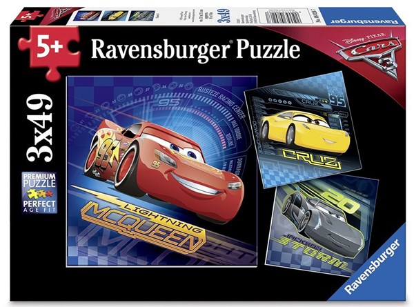 Ravensburger (08026) - "Cars 3" - 49 piezas