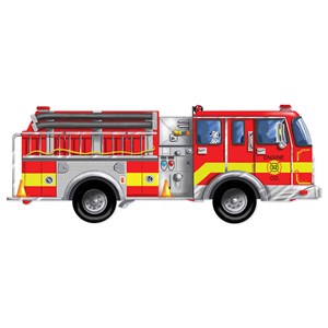 Melissa and Doug (436) - "Giant Fire Truck" - 24 piezas