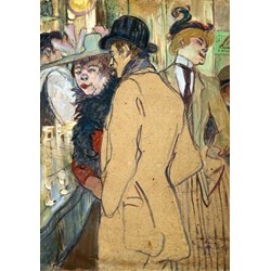 Grafika (01992) - Henri de Toulouse-Lautrec: "Alfred la Guigne, 1894" - 1000 piezas