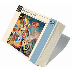 Puzzle Michele Wilson (A254-500) - Robert Delaunay: "Homage to Blériot" - 500 piezas