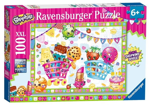 Ravensburger (10589) - "Shopkins" - 100 piezas