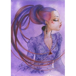 Grafika (T-00123) - Misstigri: "Violette" - 2000 piezas