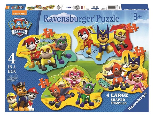 Ravensburger (06911) - "Paw Patrol" - 10 12 14 16 piezas