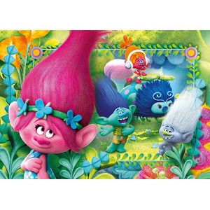 Clementoni (27961) - "Trolls" - 104 piezas