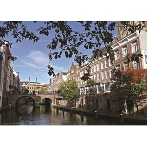 PuzzelMan (424) - "Netherlands, Utrecht, View of the canal" - 1000 piezas