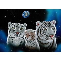 Grafika (T-00418) - Schim Schimmel, William Schimmel: "Gentle Family" - 1500 piezas