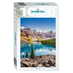 Step Puzzle (79120) - "Moraine Lake, Canada" - 1000 piezas