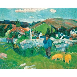 Puzzle Michele Wilson (A462-500) - Paul Gauguin: "Le Porcher" - 500 piezas