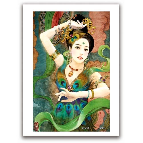 Pintoo (M1087) - Der Jen: "Woman dancing" - 48 piezas