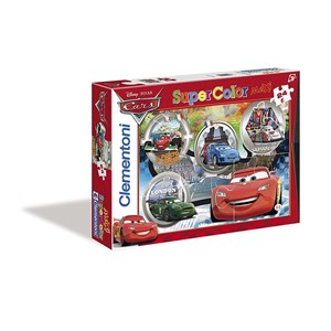 Clementoni (24432) - "Cars" - 24 piezas