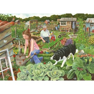 The House of Puzzles (4012) - "Helping Grandad" - 1000 piezas