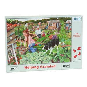 The House of Puzzles (4012) - "Helping Grandad" - 1000 piezas