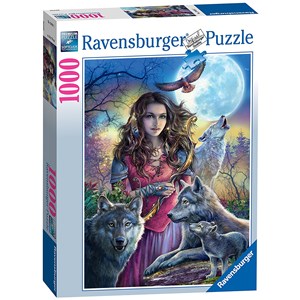 Ravensburger (19664) - "Protector of Wolves" - 1000 piezas