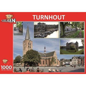 PuzzelMan (647) - "Belgium, Turnhout" - 1000 piezas