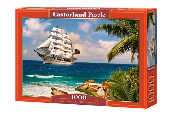Castorland (C-103430) - "Sailing in the Tropics" - 1000 piezas