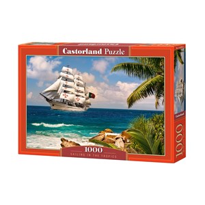 Castorland (C-103430) - "Sailing in the Tropics" - 1000 piezas